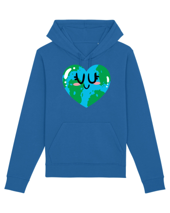 I Love Earth Royal Blue