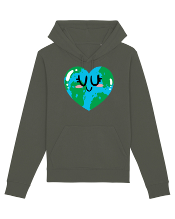 I Love Earth Khaki