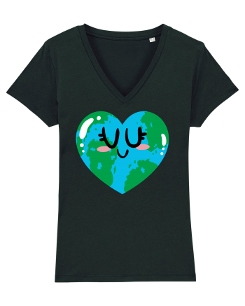 I Love Earth Black