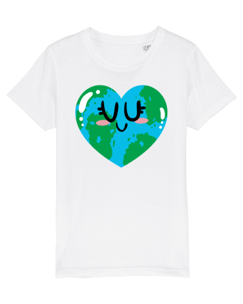I Love Earth White