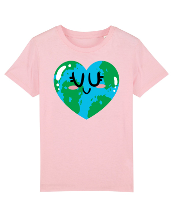 I Love Earth Cotton Pink
