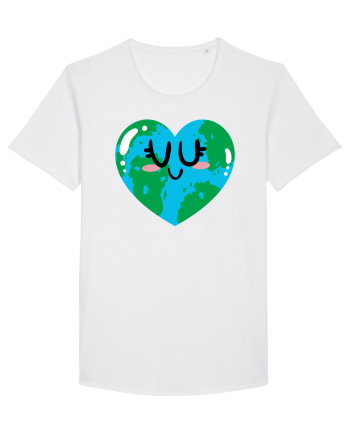 I Love Earth White