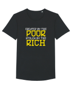 Created By The Poor Tricou mânecă scurtă guler larg Bărbat Skater