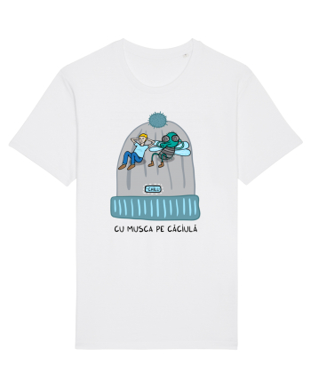 Cu musca pe căciulă Tricou mânecă scurtă Unisex Rocker