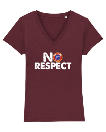 No Respect Burgundy
