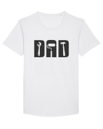 Unelte Tricou mânecă scurtă guler larg Bărbat Skater
