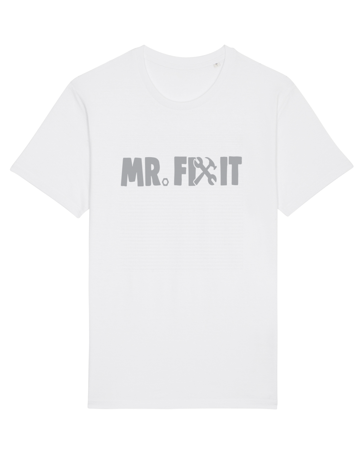 Tricou mânecă scurtă Unisex Rocker White