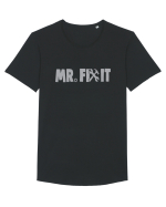 Mr fix it Tricou mânecă scurtă guler larg Bărbat Skater