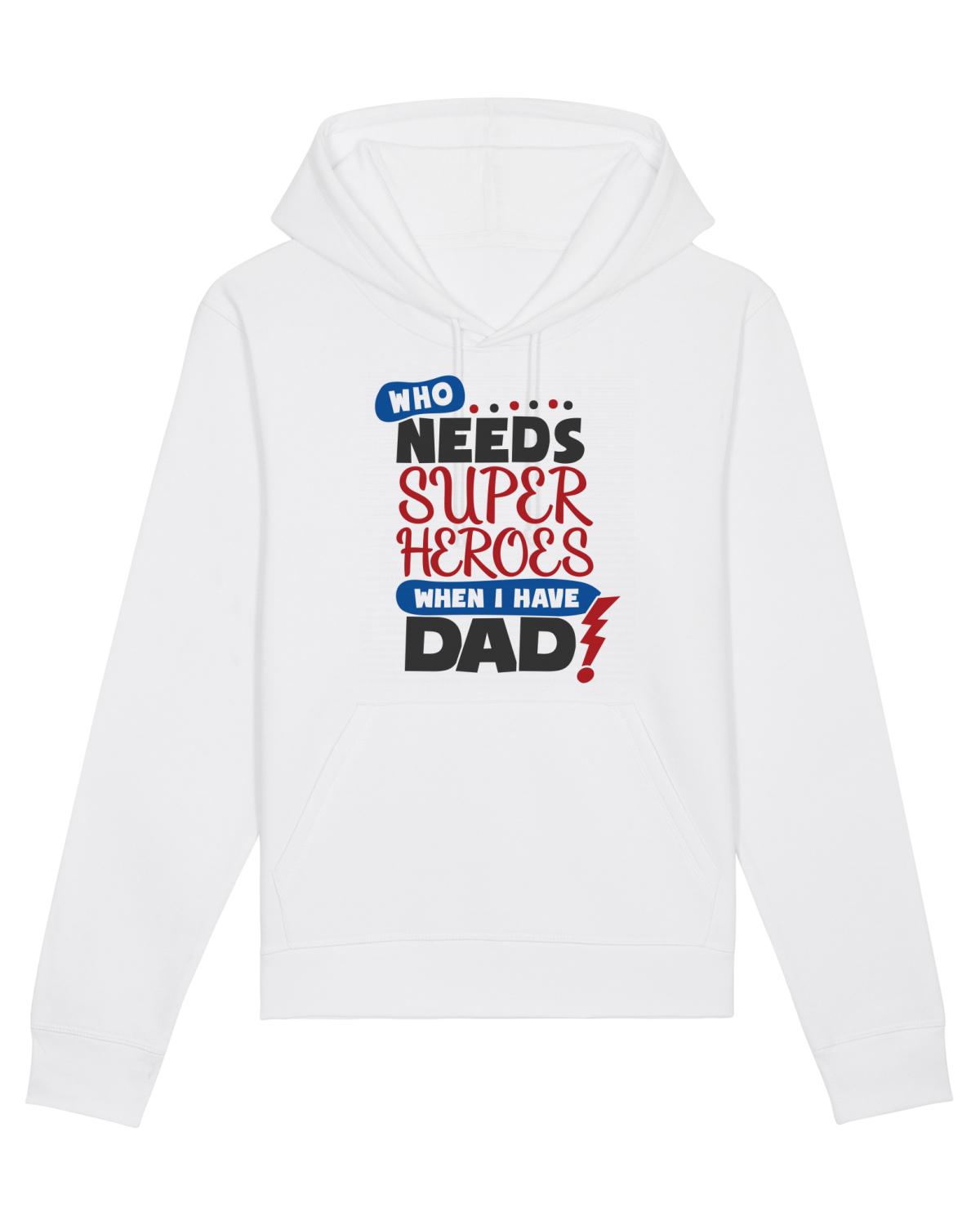 Hanorac Unisex Drummer White