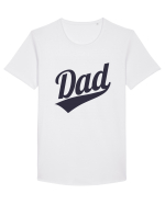 Dad Tricou mânecă scurtă guler larg Bărbat Skater