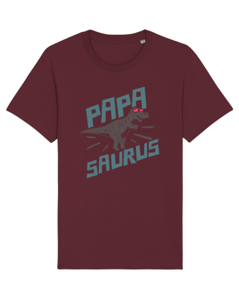 Papa Saurus Burgundy