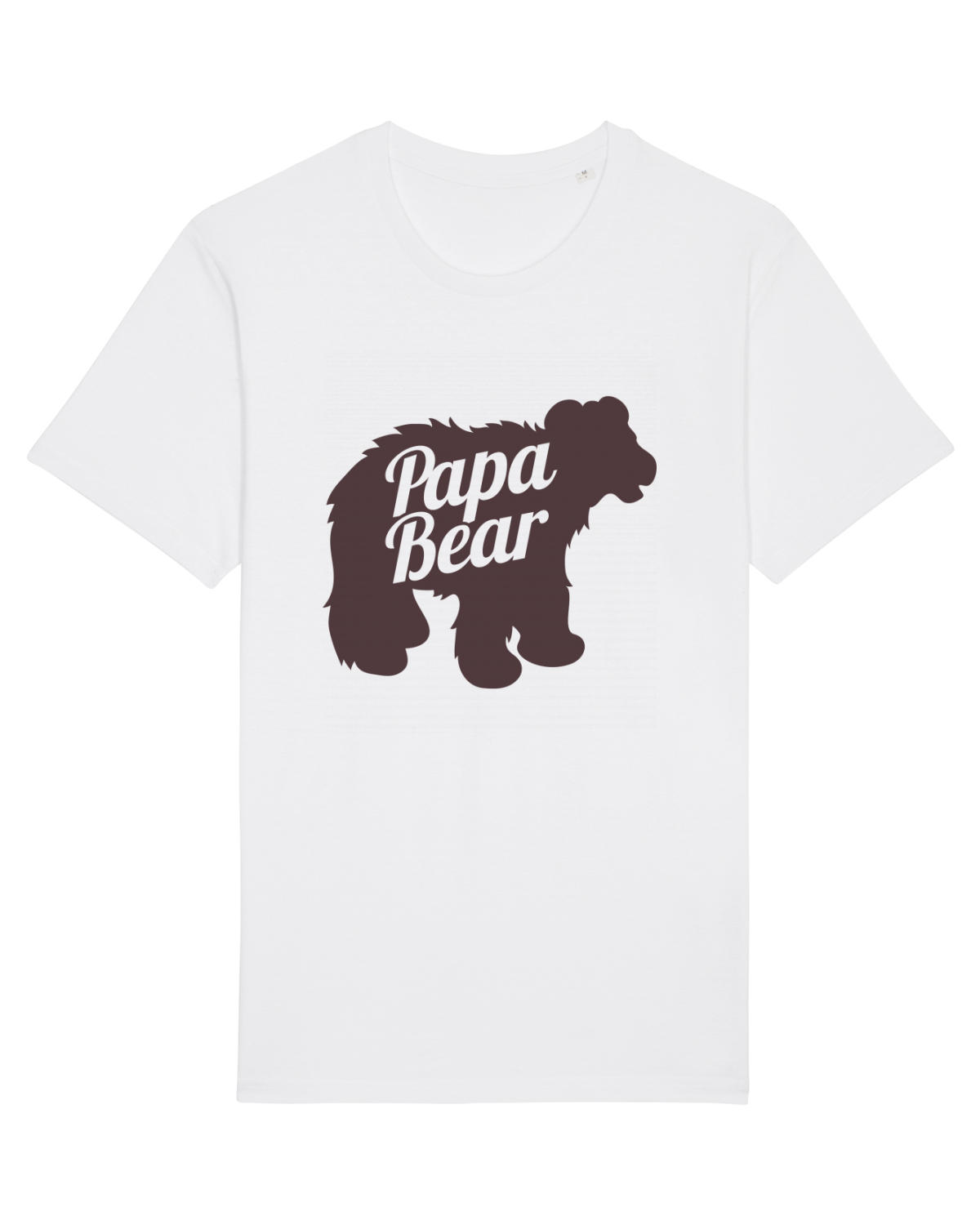 Tricou mânecă scurtă Unisex Rocker White