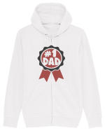 Number One Dad Hanorac cu fermoar Unisex Connector