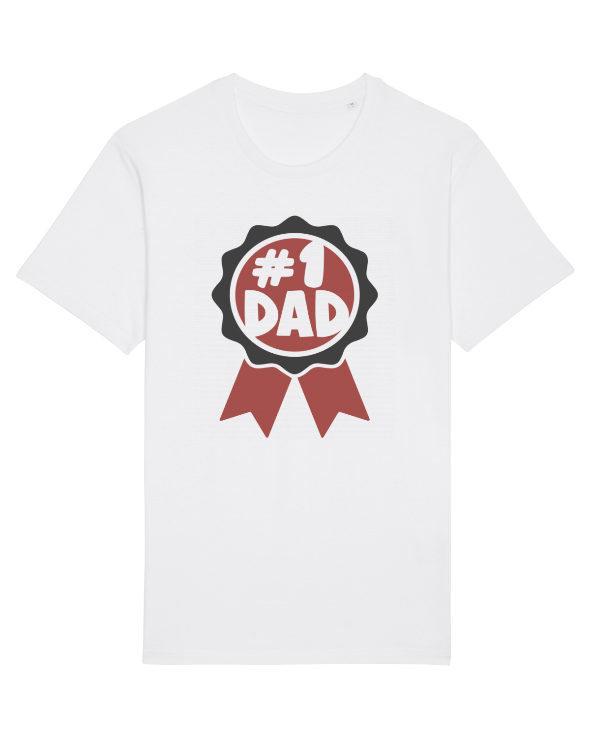 Tricou mânecă scurtă Unisex Rocker White
