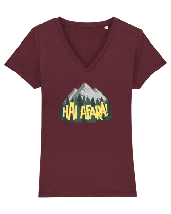 Hai afara! Burgundy