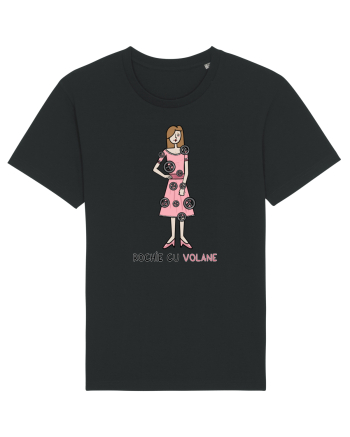 Rochie cu volane Black