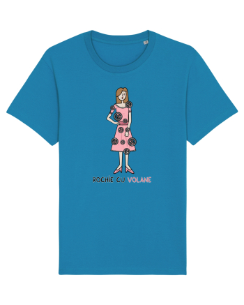 Rochie cu volane Azur