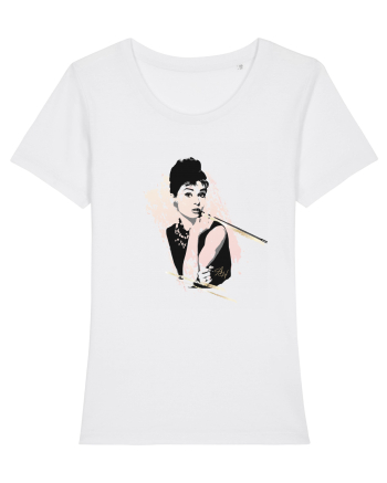 Audrey Hepburn White
