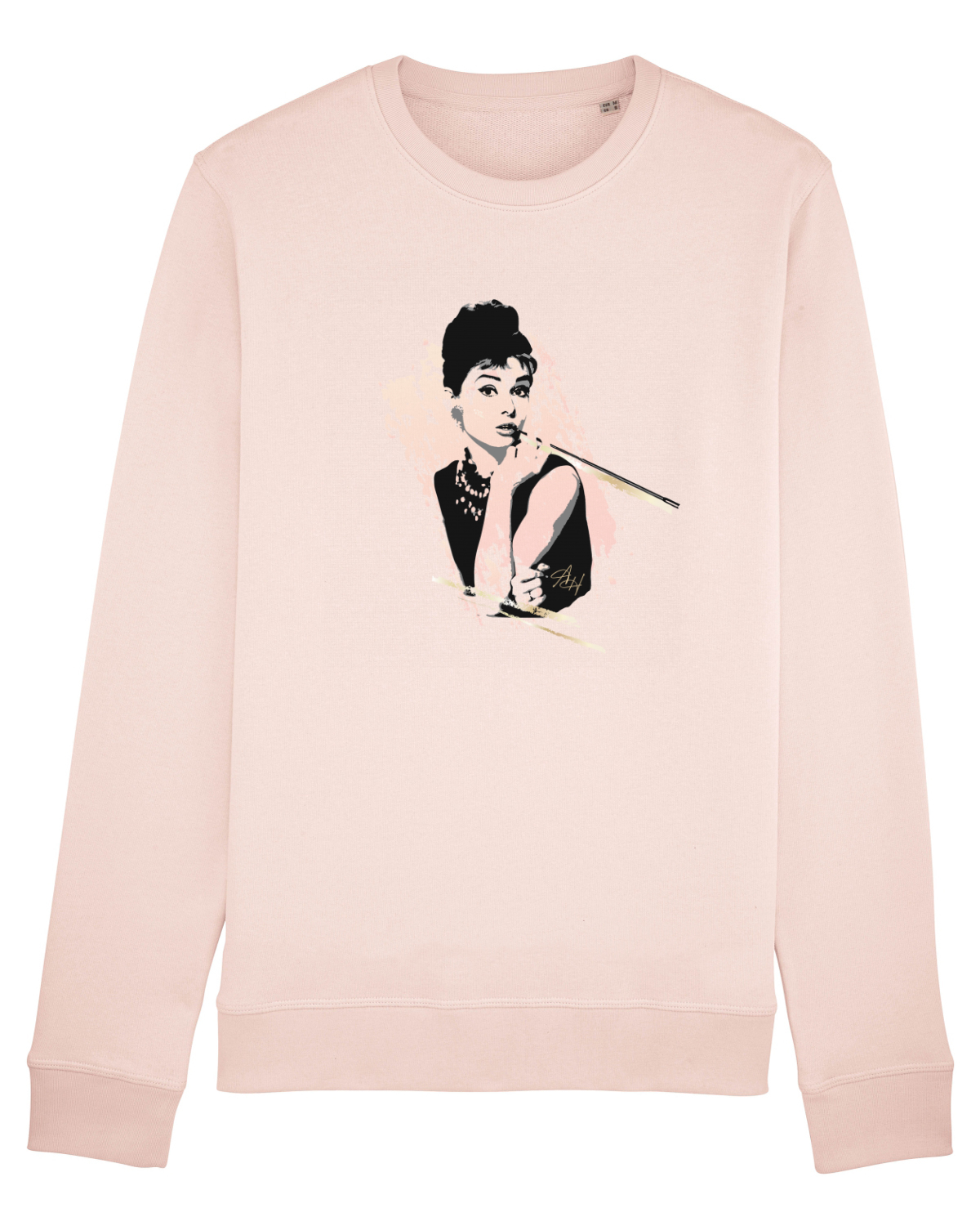 Bluză mânecă lungă Unisex Rise Candy Pink
