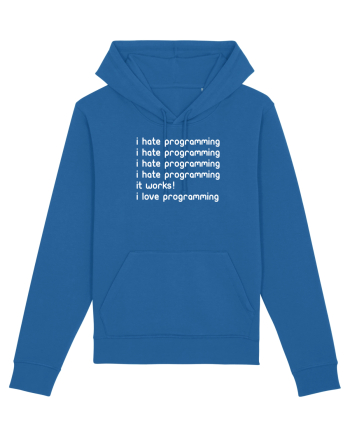 I love programming Royal Blue