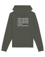 I love programming Hanorac Unisex Drummer