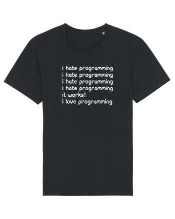 I love programming Black