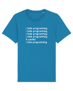 I love programming Tricou mânecă scurtă Unisex Rocker