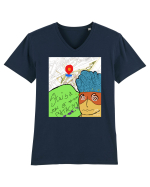 GPS Tricou mânecă scurtă guler V Bărbat Presenter