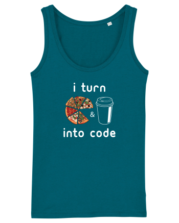 Pizza and Coffee into code Ocean Depth