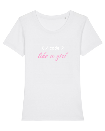 Code like a girl White