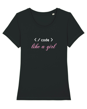 Code like a girl Black