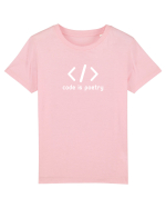 Code is poetry Tricou mânecă scurtă  Copii Mini Creator