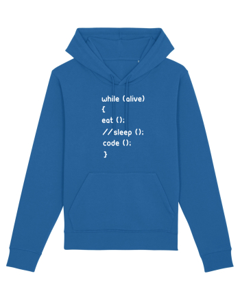 Eat Sleep Code Royal Blue