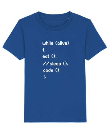 Eat Sleep Code Majorelle Blue