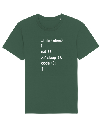 Eat Sleep Code Bottle Green
