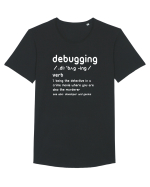 Debugging Tricou mânecă scurtă guler larg Bărbat Skater