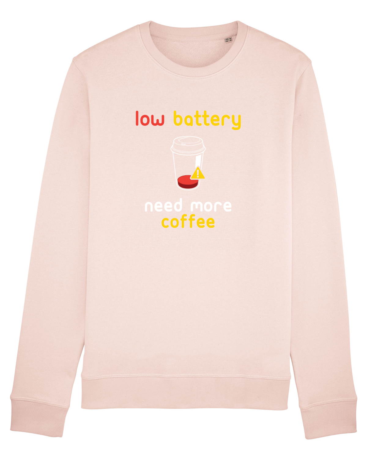 Bluză mânecă lungă Unisex Rise Candy Pink
