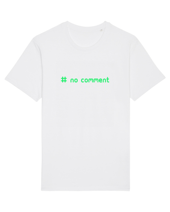 No Comment White
