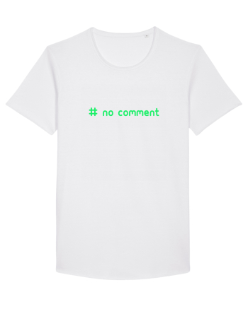 No Comment White