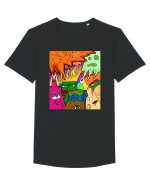 Magic mood Tricou mânecă scurtă guler larg Bărbat Skater