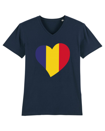 Inima Tricolor French Navy