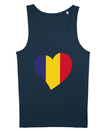 Inima Tricolor Navy