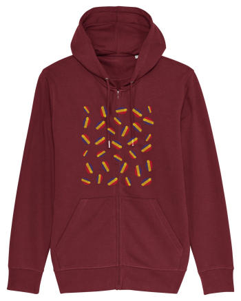 Amprenta Romaneasca Burgundy