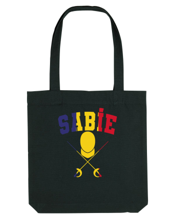 Scrima Sabie Tricolor Black