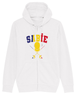Scrima Sabie Tricolor Hanorac cu fermoar Unisex Connector