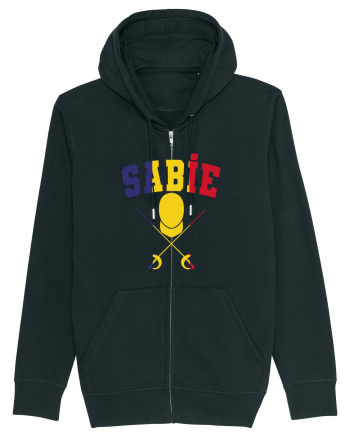 Scrima Sabie Tricolor Black