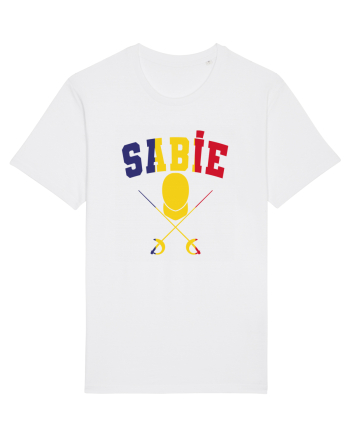 Scrima Sabie Tricolor White