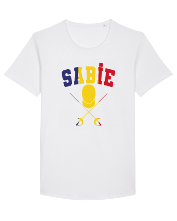 Scrima Sabie Tricolor White