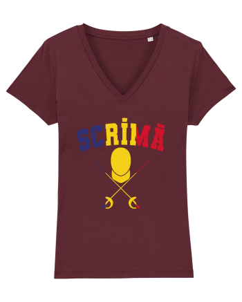 Srima Tricolor Burgundy