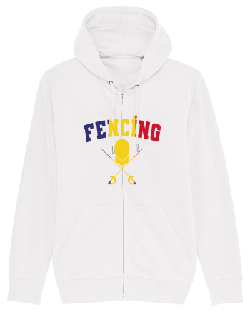 Fencing Tricolor White
